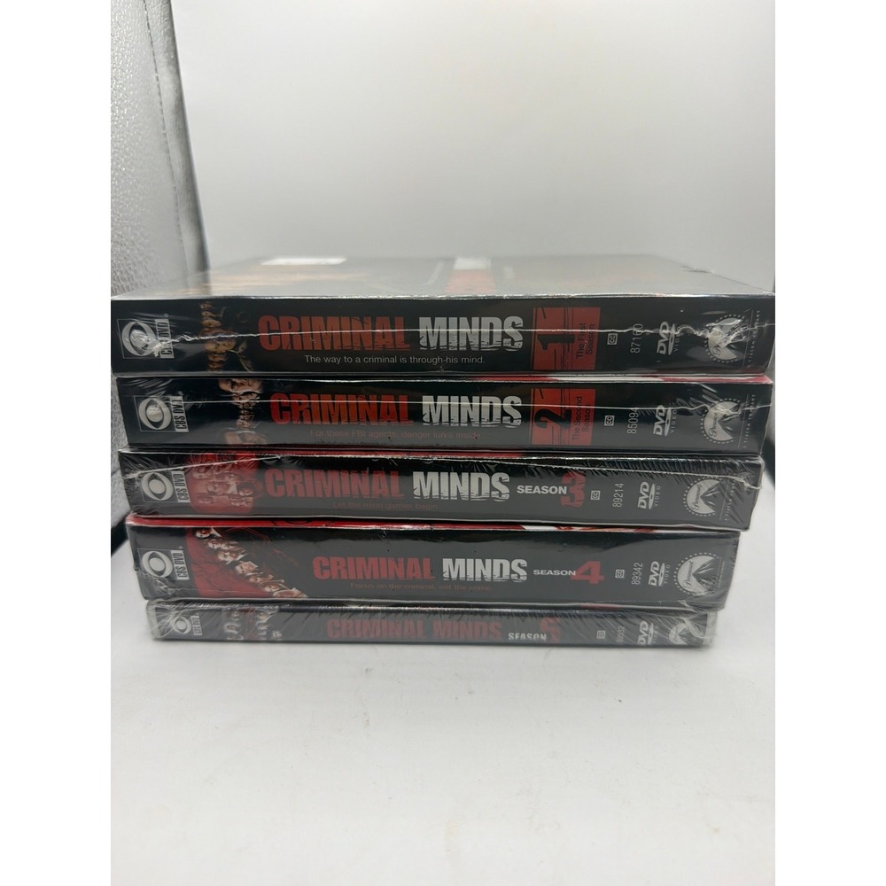 CRIMINAL MINDS - THE COMPLETE FIRST FIVE SEASONS NEW DVD